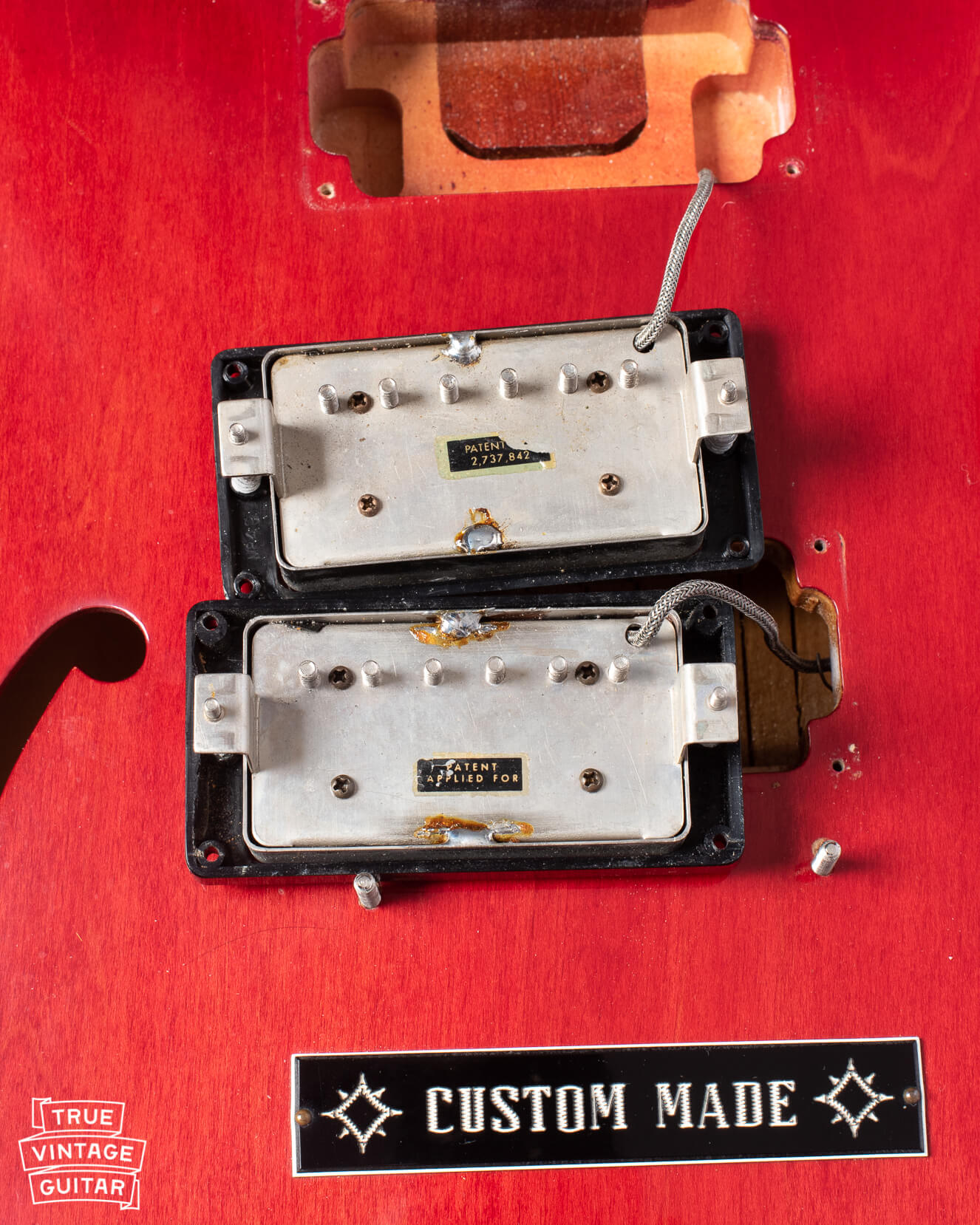 PAF patent applied for pickups