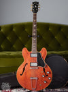 Gibson ES-335 1966 electric guitar, faded cherry red