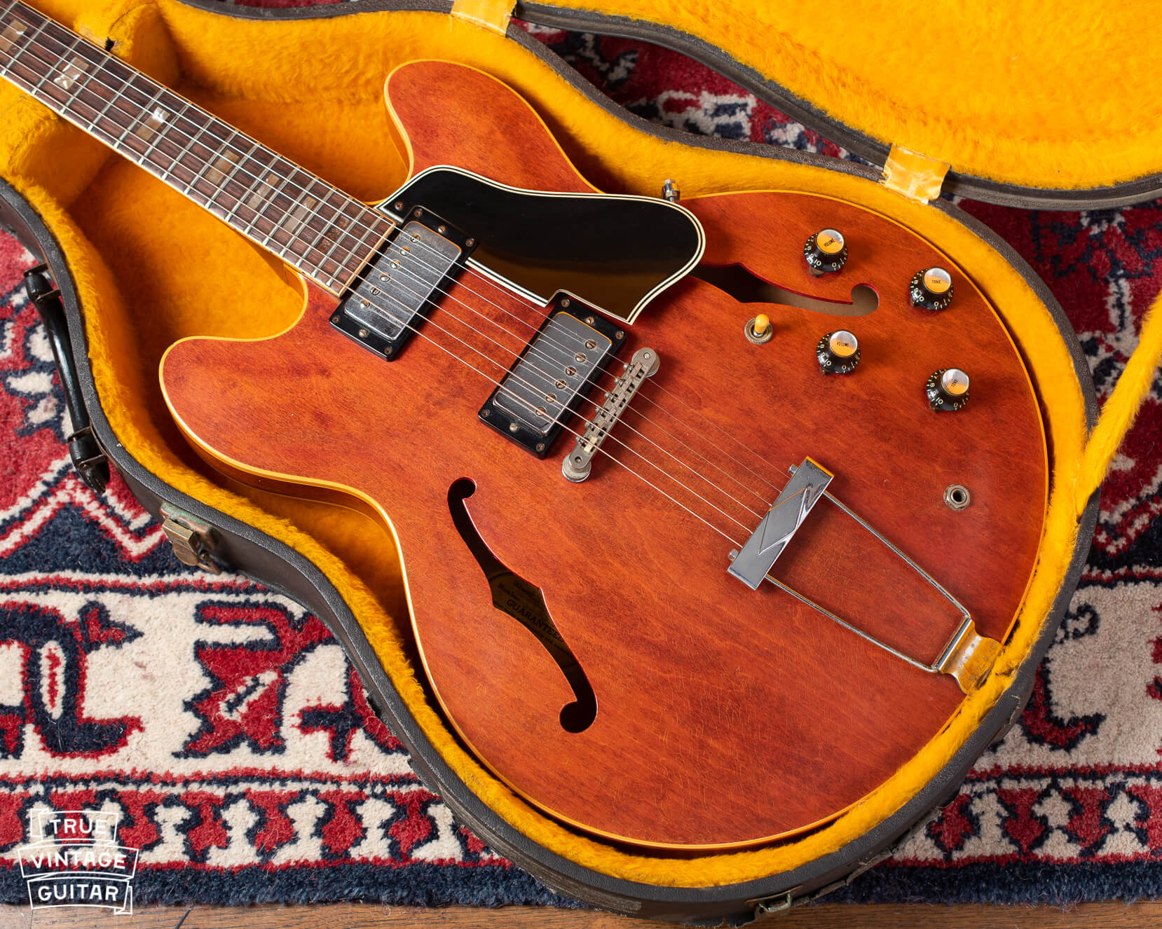 Gibson ES-335 1966 Faded Cherry Red – True Vintage Guitar Gibson ES-335 1966 Faded Cherry Red – True Vintage Guitar