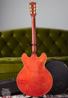 Back of Gibson ES-335 1966 faded red