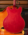 Back of body of Gibson ES-345 1966 red