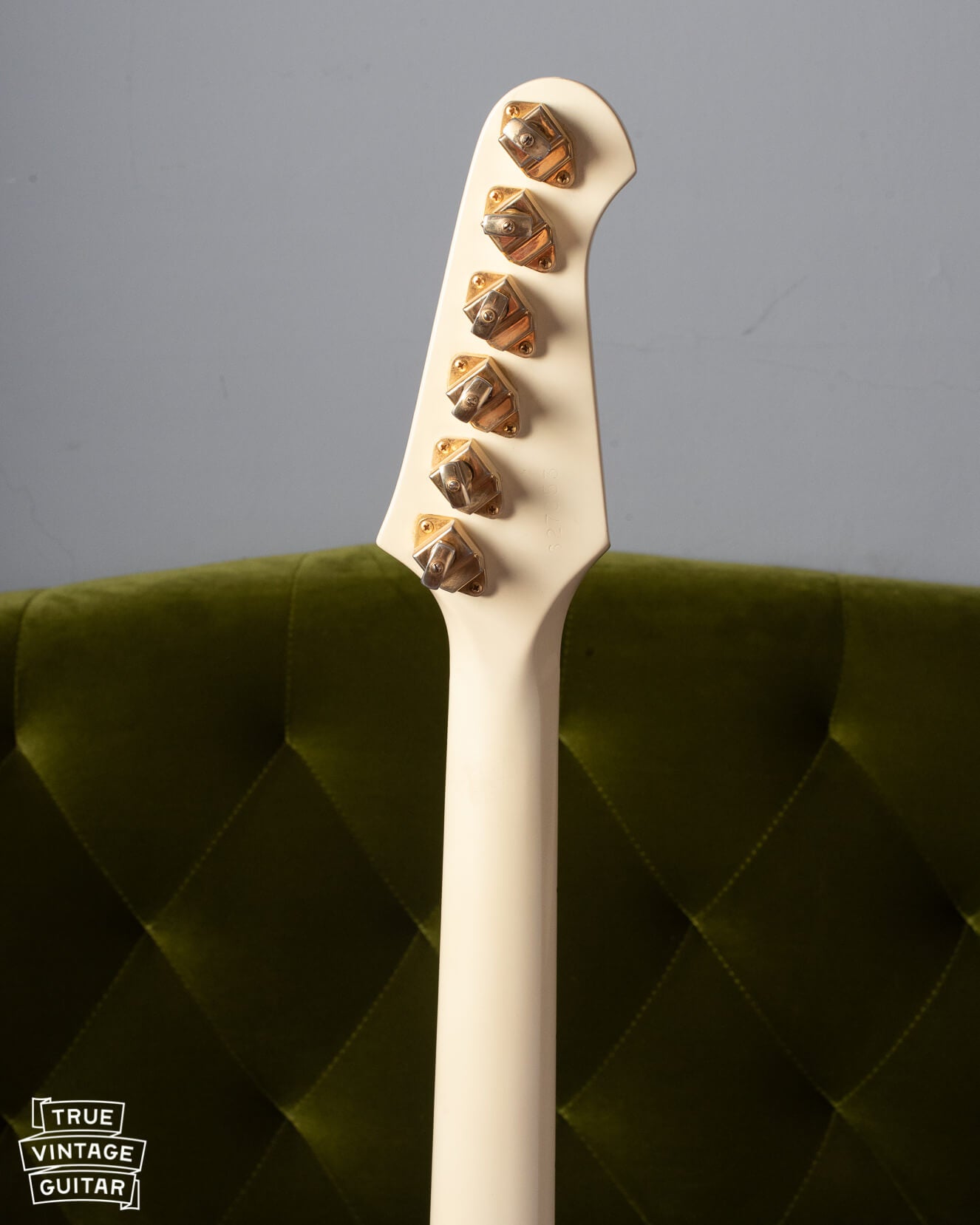 Back of Firebird 76 neck