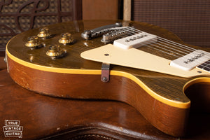 Finish checking lines 1956 Gibson Les Paul goldtop