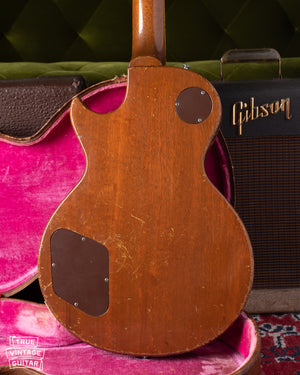 Back of Gibson Les Paul 1956