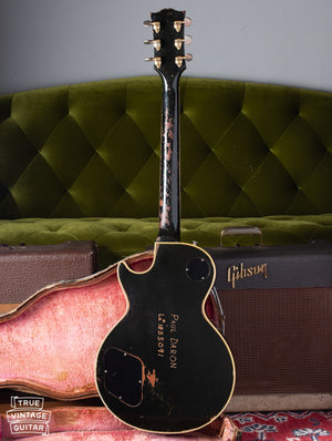 Back of Gibson Les Paul Custom 1960