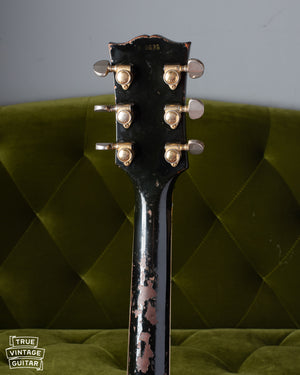 Back of neck of Gibson Les Paul Custom 1960