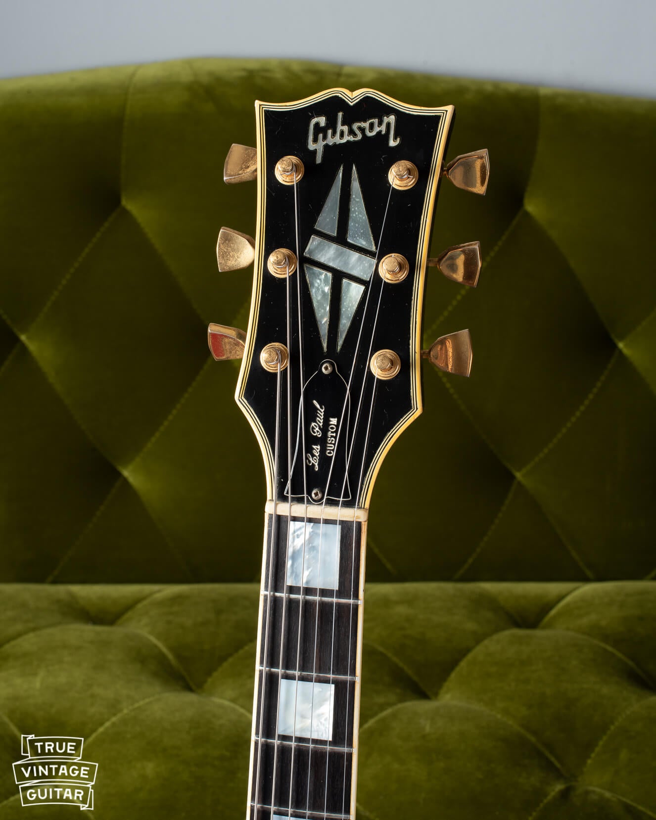 Gibson Les Paul Custom 1974 neck with pearl inlay