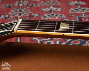 Original nut and frets with binding nibs
