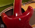 Neck to body joint of Gibson Les Paul 1960 double cut