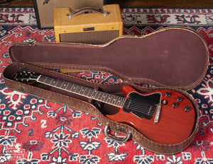 Gibson Les Paul 1960 red in faux alligator case