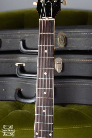 Dot fretboard with neck binding on Gibson Les Paul Special 1960