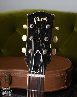 1950s Gibson Les Paul headstock and neck