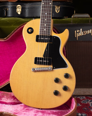 1956 Gibson Les Paul yellow guitar Special