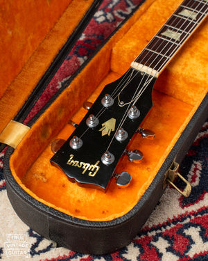 Neck of Gibson SG Standard 1969 in original case