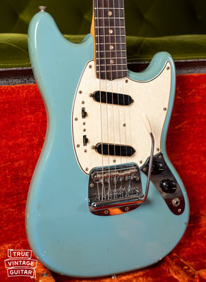 Vintage 1966 Fender Mustang Blue