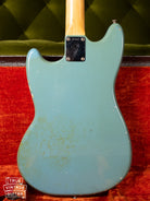 Back of body, Vintage 1966 Fender Mustang Blue