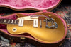 Vintage 1955 Gibson Les Paul Model Goldtop factory refinish update 1969 in original Lifton case