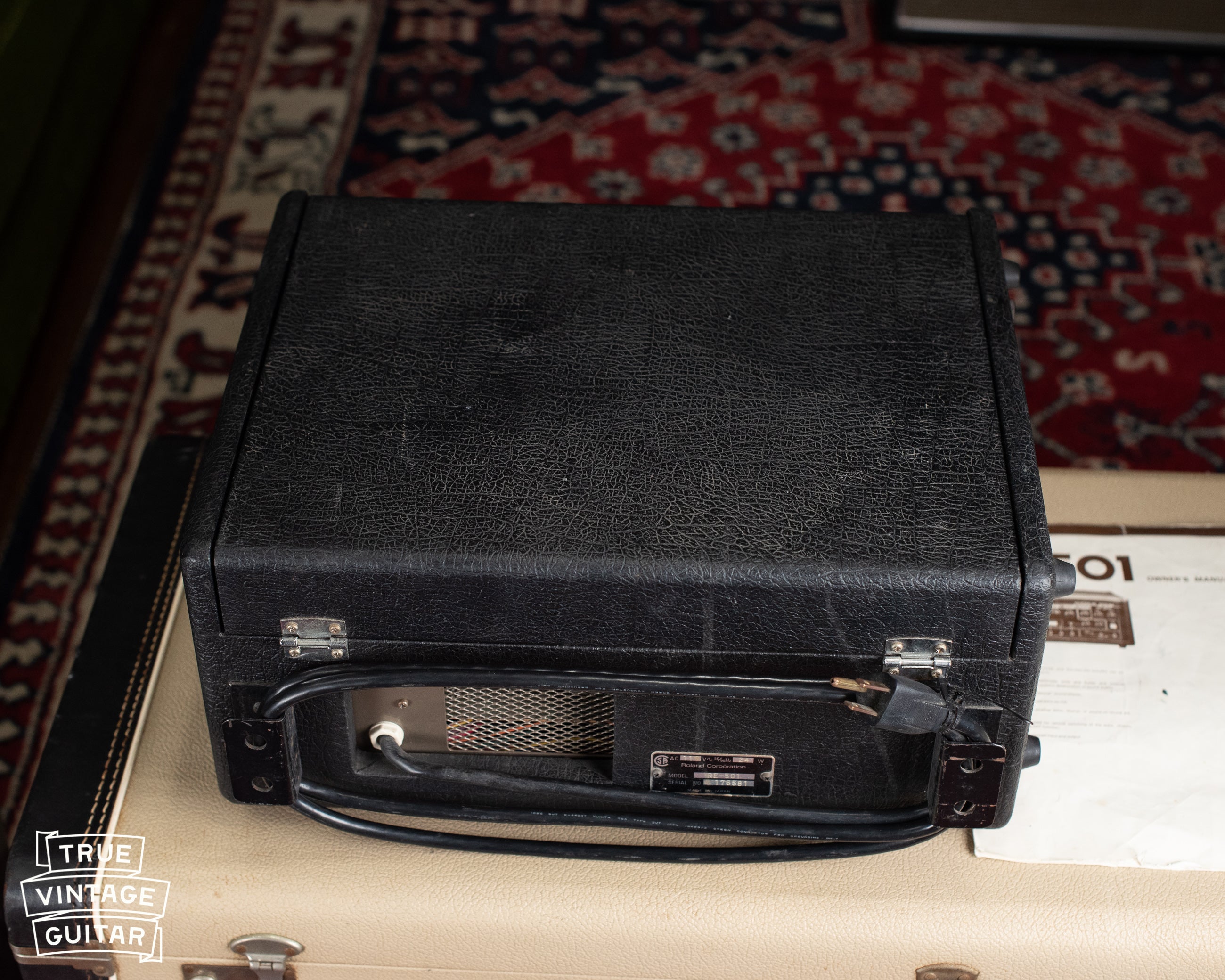 ギター Roland CHORUS ECHO RE-501 Roland RE-501 Chorus Echo Vintage Tape Echo Machine Serviced